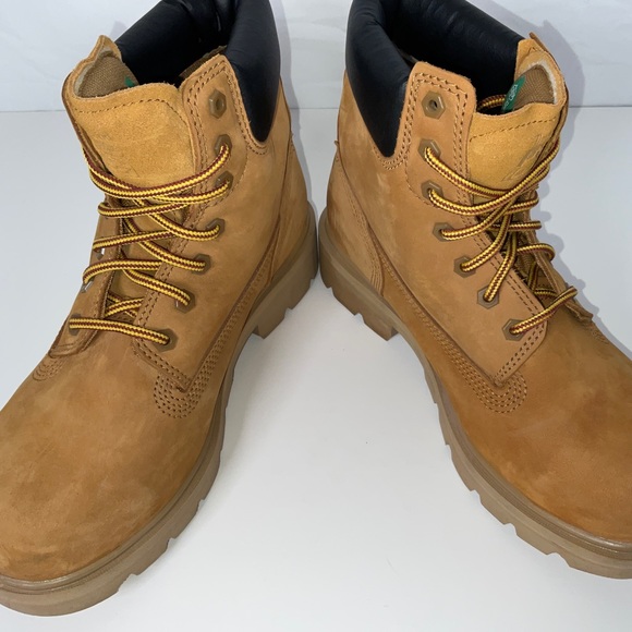 NWOB Men’s Timberland Pro Sawhorse 6” Composite Toe Work Boots Wheat Size 6.5 - Picture 8 of 9